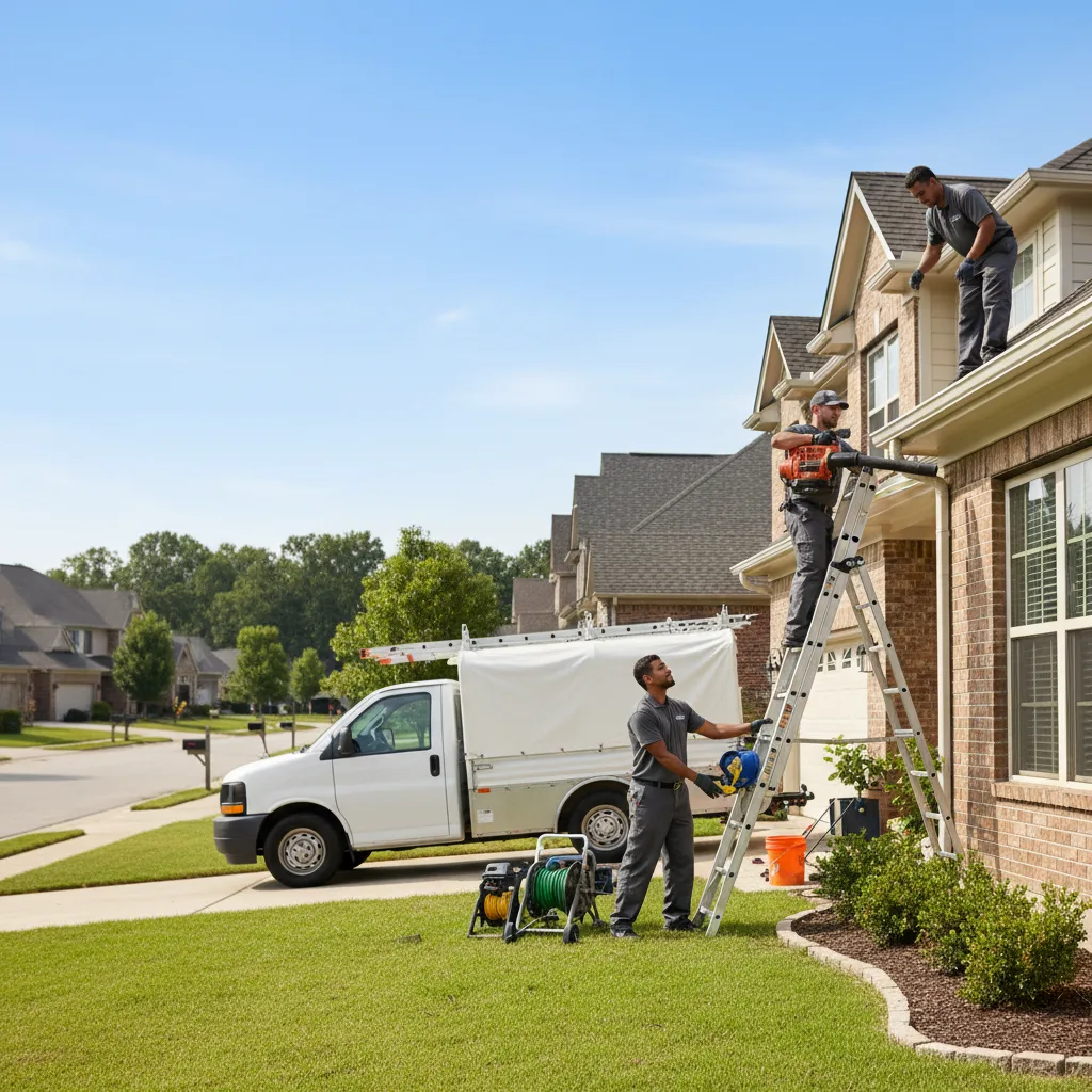 Home Gutter Service in Voss, TX near me